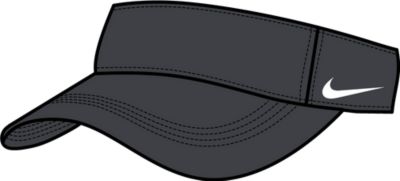 nike team visor