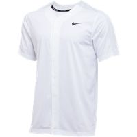 Kids Nike Stock Vapor Select Full Button Jersey M / TM White/Tm White/Tm Black
