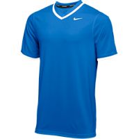 Nike Men's Baseball Stock Vapor Select Full-Button Jersey Medium Blue  BQ5508-494